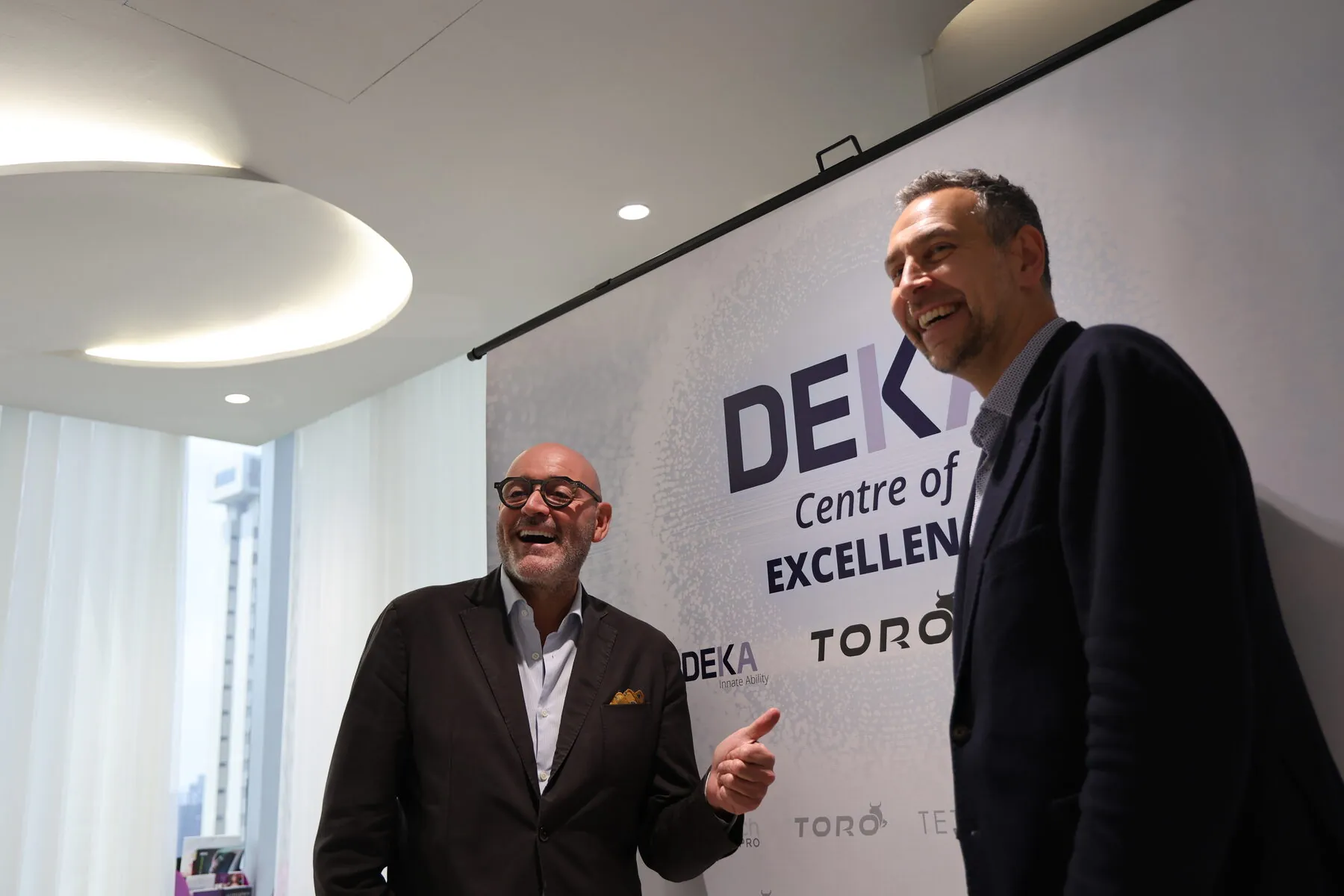 Representatives of DEKA and NeoAsia during the July 2026 visit to IN Eternity Clinic, Singapore