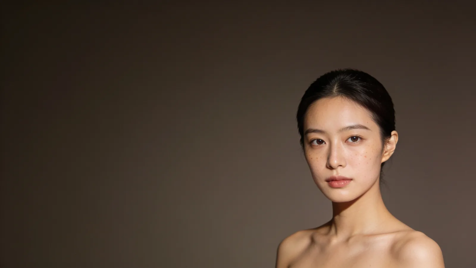 Illustrative model with natural, unretouched skin texture — not a patient